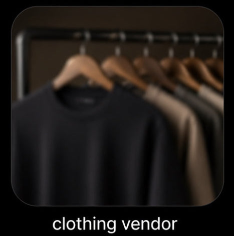 clothing vendor